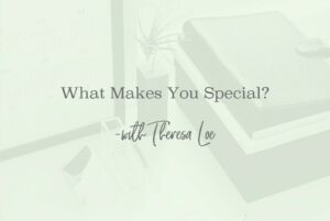 SS 87 Mini What Makes You Special - www.TheresaLoe.com